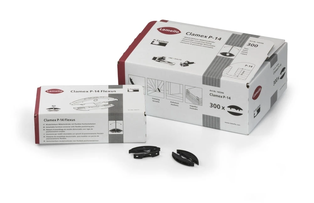 Lamello Lamelle 145315 Clamex P-14 Flexus 80 Paires 3 Lamello Lamelle 145315 Clamex P-14 Flexus 80 Paires