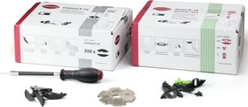Lamello Lamelle 145902 Clamex P-14/Tenso P-14 Connecteurs Pour Meubles 300 Paires + Rainure De Glissement Pour Zeta P2 + Tournevis Flexible 3 Lamello Lamelle 145902 Clamex P-14/Tenso P-14 Connecteurs Pour Meubles 300 Paires + Rainure De Glissement Pour Zeta P2 + Tournevis Flexible