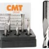 CMT Jeu De Fraise 191.000.01 Coffret De 5 Fraise à 2 Coupes Hélicoïdales Positives (Ø4 - 6 - 8 - 10 - 12mm) -Accessoires de fraisage soldes 191 000 01 coffret de 5 fraise a 2 coupes helicoidales positives o4 6 8 10 12mm
