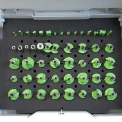 Accessoires de fraisage soldes -Accessoires de fraisage soldes 50 pieces hm set de fraisage dans un systainer sysfrees 1