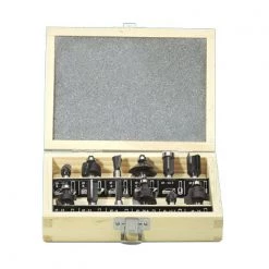 HIKOKI Accessoires 500507 Jeu De Fraises En 12 Parties 8 Mm