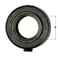 CMT Autres Accessoires De Fraisage 541.002.00 Anneau De Blocage Ou Butée De Profondeur, D=18,6 Mm, F=12.7 Mm, I=6,5 Mm