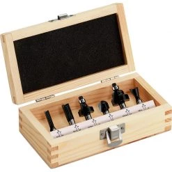 Metabo Accessoires Jeu De Fraise 631040000 Assortiment De Défonceuses SP", 6 Pièces