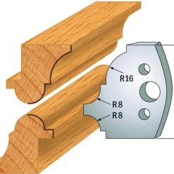 CMT Outils De Fraisage Lamello 691.541 Limiteurs 50mm Nr. 541 Par Paire