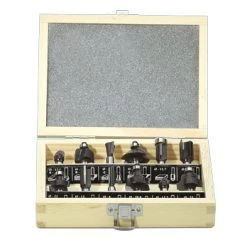 HIKOKI Accessoires Jeu De Fraise 711016 Jeu De Coupeurs En 12 Parties 6 Mm