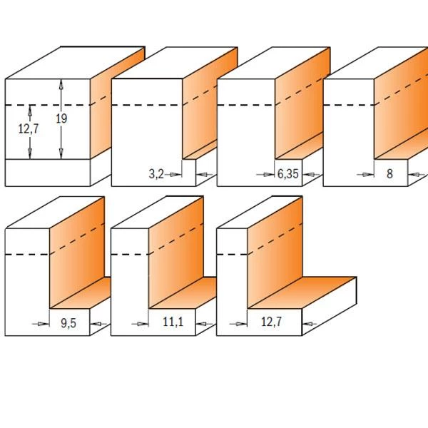CMT Autres Accessoires De Fraisage 791.703.00 Jeu De Roulements Et Pièces De Rechange Pour Fraise à Feuillure 4 CMT Autres Accessoires De Fraisage 791.703.00 Jeu De Roulements Et Pièces De Rechange Pour Fraise à Feuillure – Image 2