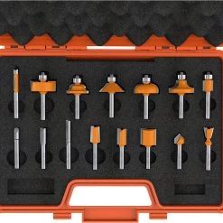 CMT Jeu De Fraise 900.001.00 Coffret De 15 Fraises Au Carbure 8 Mm HM