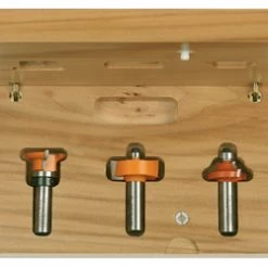 CMT Jeu De Fraise 900.025.11 Coffret De 3 Fraises Pour Volets Et Portes Et Verre