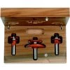 CMT Jeu De Fraise 900.518.11 Coffret De 3 Fraises Spécial Cuisine, Profil A (petit) -Accessoires de fraisage soldes 900 518 11 coffret de 3 fraises special cuisine profil a petit