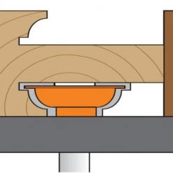 CMT Jeu De Fraise 900.527.11 Jeu De 3 Fraises Pour Portes Extérieures Et Intérieures -Accessoires de fraisage soldes 900 527 11 jeu de 3 fraises pour portes exterieures et interieures 5