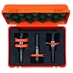 CMT Jeu De Fraise 900.625.11 Set 3 Pièces Fraises à Dents Et à Rainures Réglables, HW - 12 Mm -Accessoires de fraisage soldes 900 625 11 set 3 pieces fraises a dents et a rainures reglables hw 12 mm 3