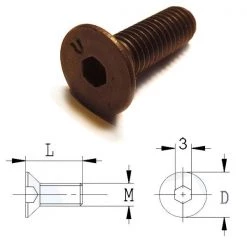 Autres Accessoires De Fraisage 990.467.00 Jeu De 4 Boulons Pour Base De CMT7E Et CMT8E (4 Pièces)
