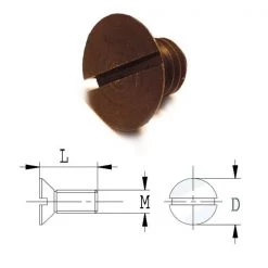 CMT Autres Accessoires De Fraisage 990.A04.00 Boulon Conique M5x9x6