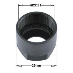 CMT Autres Accessoires De Fraisage 992.100.01 Écrou De Serrage - Droite, F=M22 X 1