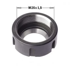 CMT Autres Accessoires De Fraisage 992.483.03 Écrou De Serrage Pour Pince De Serrage ER20, Droite, 35xM25x1,5