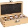 Makita Accessoires D-53534 Jeu De Fraises Pour Arrondir Les Angles Avec Tige à Roulement à Billes Diamètre 8 Mm 4 Pièces Dans Une Mallette En Bois -Accessoires de fraisage soldes d 53534 jeu de fraises pour arrondir les angles avec tige a roulement a billes diametre 8 mm 4 pieces dans une mallette en bois