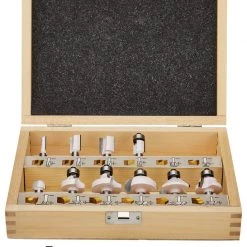 Makita Accessoires Jeu De Fraise D-53556 Kit De Fraisage 8mm 12 Pièces -Accessoires de fraisage soldes d 53556 kit de fraisage 8mm 12 pieces 2