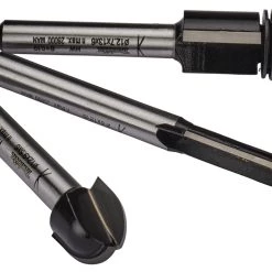 Makita Accessoires D-70459 Jeu De Fraises 6mm 3 Pièces