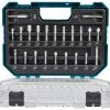 Makita Accessoires Jeu De Fraise D-74784 Set De Fraisage 8mm 22 Pièces En Coffret Plastique -Accessoires de fraisage soldes d 74784 set de fraisage 8mm 22 pieces en coffret plastique